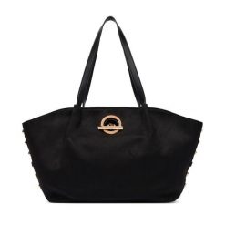 Torebka Liu Jo. Czarne shopper Liu Jo, bez wzorów, bez dodatków. Za 679.99 zł.