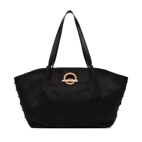 Torebka Liu Jo. Czarne shopper Liu Jo, bez wzorów, bez dodatków. Za 679.99 zł.