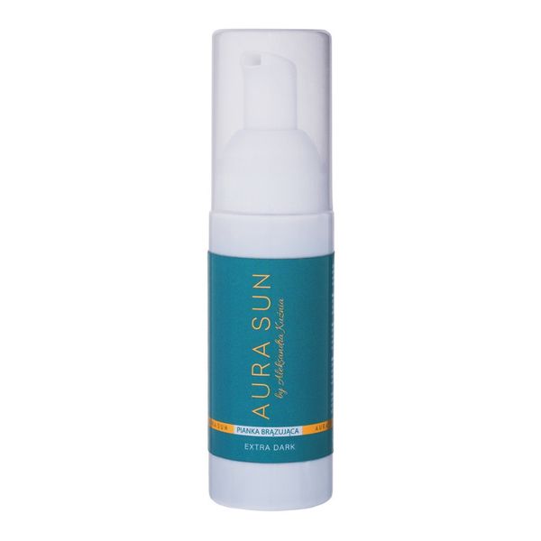 Aura Sun Pianka brązująca Extra Dark Samoopalacze 50 ml Damski. Kremy do opalania Aura Sun. Za 99.79 zł.