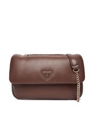 Guess Torebka Sunetra HWNG75 34210 Brązowy. Brązowe torebki klasyczne Guess, z aplikacjami, ze skóry, bez dodatków. Za 499.99 zł.