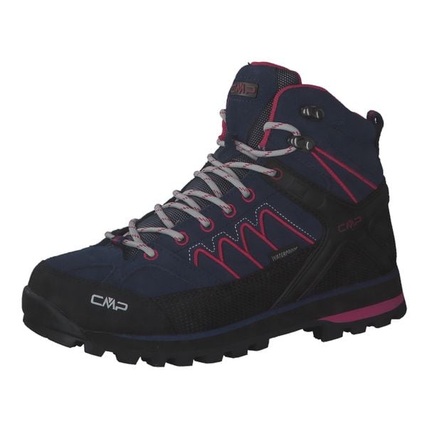 Damskie buty trekkingowe CMP Mid. Czerwone trekkingi CMP, z materiału, trekkingowe. Za 537.45 zł.