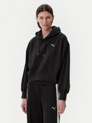 Puma Bluza Ess 629746 Czarny Relaxed Fit. Czarne bluzy Puma, xl, bez wzorów, z syntetyku, bez kaptura. Za 139.99 zł.