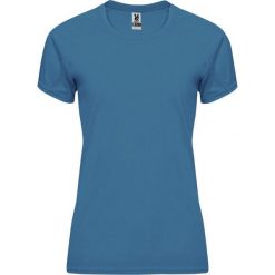 Damska Koszulka Sportowa Z Krótkim Rękawem Bahrain. Niebieskie koszulki sportowe ROLY, bez wzorów, bez ramiączek, trekkingowe. Za 44.99 zł.