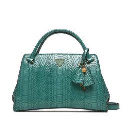 Torebka Guess. Niebieskie torebki klasyczne Guess, z aplikacjami, bez dodatków. Za 399.99 zł.