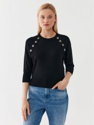 Marella Sweter Ossido 2333660437 Czarny Regular Fit. Czarne swetry Marella, s, bez wzorów, z syntetyku, bez ramiączek. Za 509.99 zł.