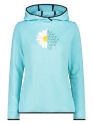 CMP Bluza polarowa w kolorze turkusowym rozmiar: 34. Niebieskie bluzy CMP, bez wzorów, z materiału, bez kaptura. Za 215.95 zł.