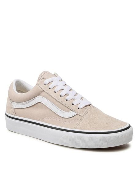 Vans Tenisówki Old Skool Vr3 VN0005UFBLL1 Beżowy. Brązowe trampki Vans, bez wzorów, z materiału, bez zapięcia. Za 239.99 zł.