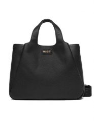 HUGO Torebka 50557864 Czarny. Czarne torebki klasyczne Hugo, bez wzorów, ze skóry, bez dodatków. Za 799.99 zł.