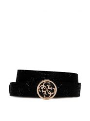Guess Pasek Damski Izzy (JG) Belts BW9072 P4130 Czarny. Czarne paski Guess, z aplikacjami, ze skóry. Za 229.99 zł.