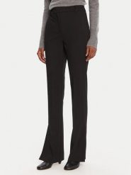 Marella Spodnie materiałowe Artur 2523786024 Czarny Flare Fit. Czarne spodnie materiałowe Marella, bez wzorów, z materiału. Za 779.99 zł.
