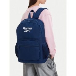 Plecak Reebok. Niebieskie plecaki Reebok, bez wzorów. Za 99.99 zł.