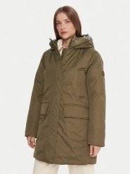 Tommy Hilfiger Parka WW0WW46533 Zielony Relaxed Fit. Zielone parki TOMMY HILFIGER, xs, z syntetyku, bez kaptura. Za 1,499.00 zł.