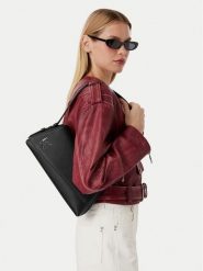 Karl Lagerfeld Jeans Torebka B3W30200 Czarny. Czarne torebki klasyczne Karl Lagerfeld Jeans, bez wzorów, z jeansu, bez dodatków. Za 849.99 zł.