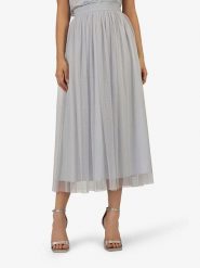 APART Spódnica w kolorze szarym rozmiar: 36. Szare spódnice Apart, na co dzień, bez wzorów, z tiulu, maxi, proste. Za 152.98 zł.