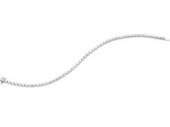 Bransoletka z białego złota z brylantami - 18 cm - 3,00 ct - próba 585. Białe bransoletki Apart, z brylantem, złote. Za 30,990.00 zł.
