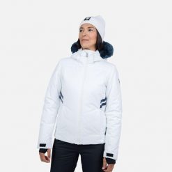 Kurtka narciarska damska Rossignol W Ski. Białe kurtki narciarskie Rossignol, s, bez wzorów, bez kaptura, narciarskie. Za 1,645.00 zł.