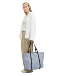 Liebeskind Berlin Torebka "Aurora" w kolorze błękitnym - 55 x 38 x 19 cm rozmiar: onesize. Niebieskie torby na ramię Liebeskind Berlin, bez wzorów, z materiału, na ramię, bez dodatków. Za 252.99 zł.