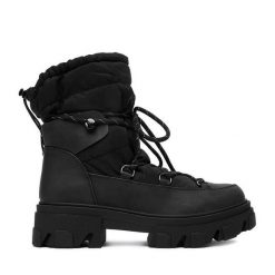 Śniegowce DeeZee. Czarne trapery i śniegowce DeeZee. Za 229.99 zł.