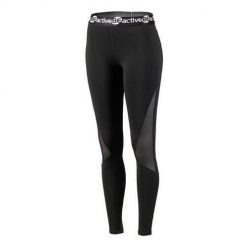 Beco Beactive legginsy pływackie czarne. Czarne legginsy 47 Brand, m, bez wzorów, z elastanu, z podwyższonym stanem, długie. Za 266.99 zł.