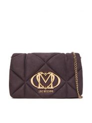 LOVE MOSCHINO Torebka JC4043PP0NKE0650 Fioletowy. Fioletowe torebki klasyczne Love Moschino, bez wzorów, ze skóry, bez dodatków. Za 799.99 zł.