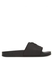 PINKO Klapki Dilly 01 SS0093 E027 Czarny. Czarne klapki Pinko, bez wzorów, z tworzywa sztucznego, bez obcasa. Za 319.99 zł.