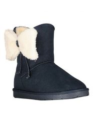 Geographical Norway Botki zimowe "Opap" w kolorze granatowym rozmiar: 40. Niebieskie botki Geographical Norway, na zimę, bez wzorów, z futra, bez obcasa, bez zapięcia. Za 130.99 zł.