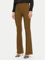 Rinascimento Spodnie materiałowe CFC0122830003 Khaki Regular Fit. Brązowe spodnie materiałowe Rinascimento, s, bez wzorów, z materiału. Za 219.99 zł.
