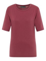 ELBSAND Koszulka "Siva" w kolorze czerwonym rozmiar: XL. Czerwone bluzki ELBSAND, xl, bez wzorów, bez kołnierzyka, bez ramiączek. Za 73.99 zł.