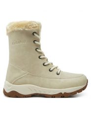 Kimberfeel Śniegowce Lexie Écru. Trapery i śniegowce Kimberfeel, ze skóry. Za 269.99 zł.