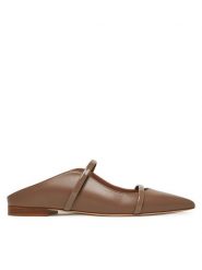 MALONE SOULIERS Klapki Maureen Flat 328 Brązowy. Brązowe klapki MALONE SOULIERS, bez wzorów, ze skóry, bez obcasa. Za 1,719.00 zł.