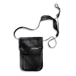 Saszetka Tatonka Skin Neck Pouch. Czarne torby na ramię Tatonka, bez wzorów, sportowe, bez dodatków. Za 65.99 zł.