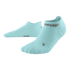 Skarpety kompresyjne sportowe CEP Ultralight No Show stopki damskie. Niebieskie skarpety CEP, bez wzorów. Za 59.00 zł.