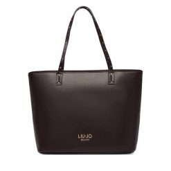 Torebka Liu Jo. Brązowe shopper Liu Jo, bez wzorów, bez dodatków. Za 599.99 zł.