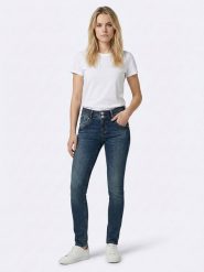LTB Dżinsy "Julita" - Slim fit - w kolorze niebieskim rozmiar: W33/L32. Niebieskie jeansy LTB, l, bez wzorów, z podwyższonym stanem. Za 204.95 zł.