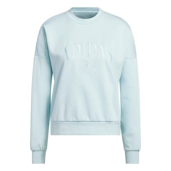 Bluza damska adidas Cozy Holiday. Niebieskie bluzy Adidas, xs, bez wzorów, z materiału, bez kaptura. Za 243.00 zł.