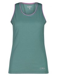 Cmp Top funkcyjny w kolorze zielonym rozmiar: 44. Zielone topy CMP, bez wzorów, z materiału, bez kołnierzyka, bez ramiączek. Za 70.90 zł.