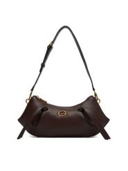 Guess Torebka Allegra HWBG22 37180 Brązowy ciemny. Brązowe torebki klasyczne Guess, z aplikacjami, ze skóry, bez dodatków. Za 544.99 zł.