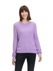 BETTY & CO Sweter w kolorze lawendowym rozmiar: 44. Różowe swetry Betty & Co, bez wzorów, bez ramiączek. Za 96.37 zł.