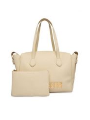 LOVE MOSCHINO Torebka JC4243PP0OKD0110 Biały. Białe shopper Love Moschino, bez wzorów, ze skóry, bez dodatków. Za 1,099.00 zł.