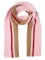 Samsøe Samsøe Szalik z alpaki Kobiety Wełna różowy, ONE SIZE. Czerwone szaliki Samsøe & Samsøe, bez wzorów, z wełny, eleganckie. Za 599.95 zł.