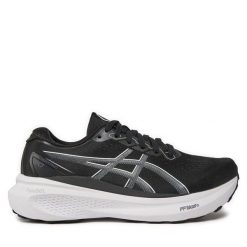 Buty do biegania Asics. Czarne obuwie sportowe Asics, bez zapięcia, do biegania, asics gel kayano. Za 749.99 zł.