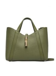 Furla Torebka Goccia S WB01789 BX3353 KH 4555S Zielony. Zielone torebki klasyczne Furla, bez wzorów, ze skóry, bez dodatków. Za 1,269.00 zł.