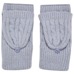 Rękawice Unisex Dla Dorosłych Otwarte. Szare rękawiczki Urban Classics, bez wzorów, sportowe. Za 64.99 zł.