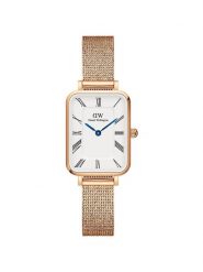 Daniel Wellington Zegarek Quadro Roman Numerals DW00100687 Złoty. Żółte, analogowe zegarki Daniel Wellington, złote. Za 519.99 zł.