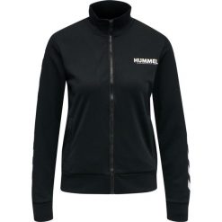 Damska bluza dresowa zapinana na zamek Hummel Legacy. Czarne bluzy Hummel, l, bez wzorów, z dresówki, bez kaptura. Za 220.00 zł.