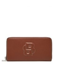 BOSS Portfel Anett Ziparound 50536354 Brązowy. Brązowe portfele Boss, bez wzorów. Za 499.99 zł.