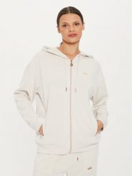 EA7 Emporio Armani Bluza 6DTM08 TJZBZ 1120 Beżowy Regular Fit. Brązowe bluzy EA7 Emporio Armani, xxl, bez wzorów, z syntetyku, bez kaptura. Za 619.99 zł.