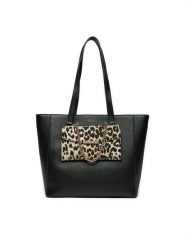 Aldo Torebka Lobreclya 13827302 Czarny. Czarne shopper Aldo, bez wzorów, ze skóry, bez dodatków. Za 169.99 zł.