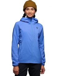 Black Diamond Kurtka softshellowa "Alpine Start" w kolorze niebieskim rozmiar: S. Niebieskie kurtki sportowe Black Diamond, s, bez wzorów, z materiału, bez kaptura, outdoorowe. Za 661.99 zł.