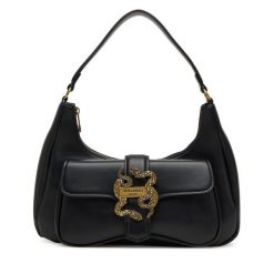 Torebka Just Cavalli. Czarne torebki klasyczne Just Cavalli, bez wzorów, bez dodatków. Za 729.99 zł.